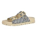 Guess Sandalia Fasten Mujer Azul Medio