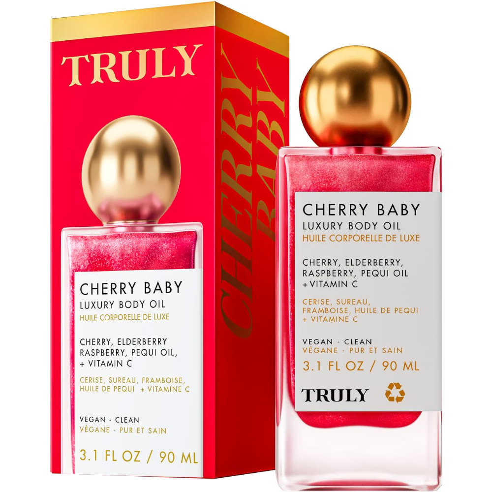 Truly Aceite Corporal de Lujo  Cherry Baby ROJO