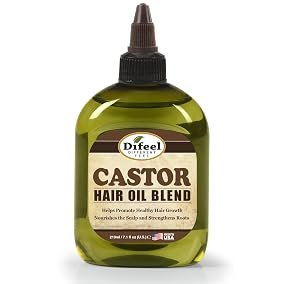 Difeel Mega Care - Mezcla de aceite de ricino para el cabello, 7.1 onzas, aceite de ricino mezclado para el crecimiento del cabello