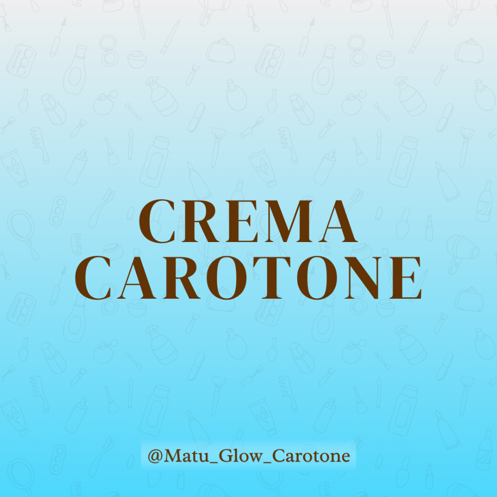 CREMA CAROTONE