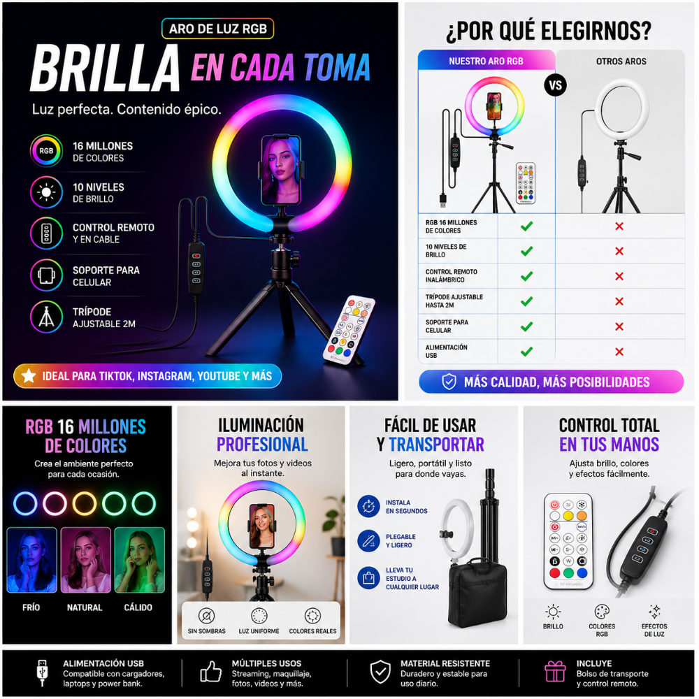 Aro de luz mj 30