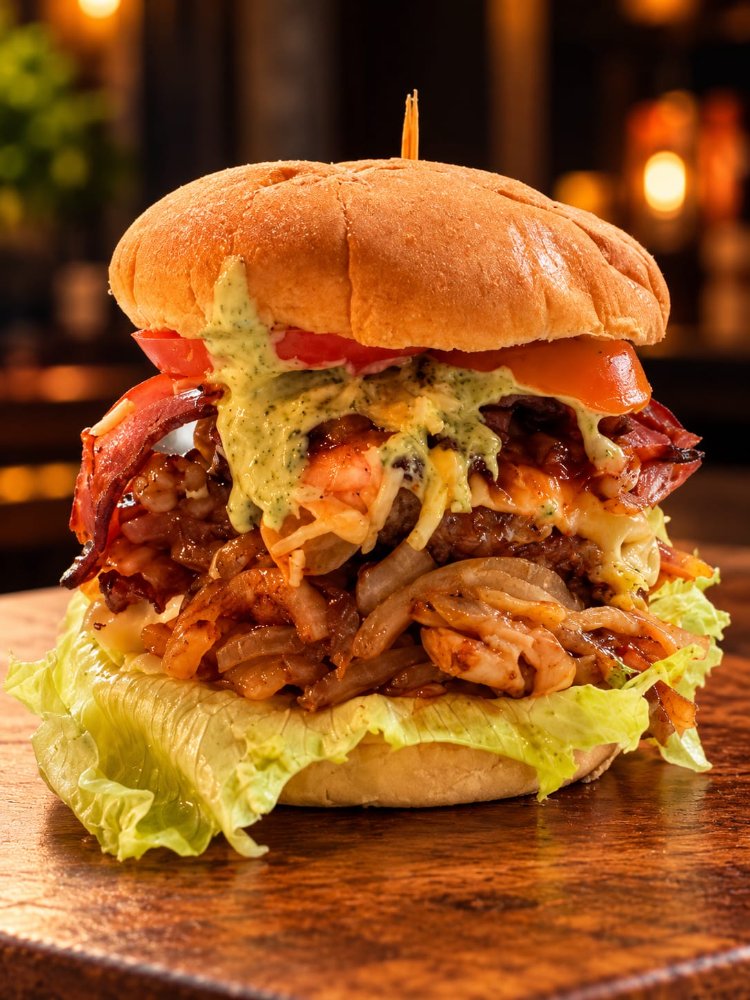 HAMBURGUESA DOBLE