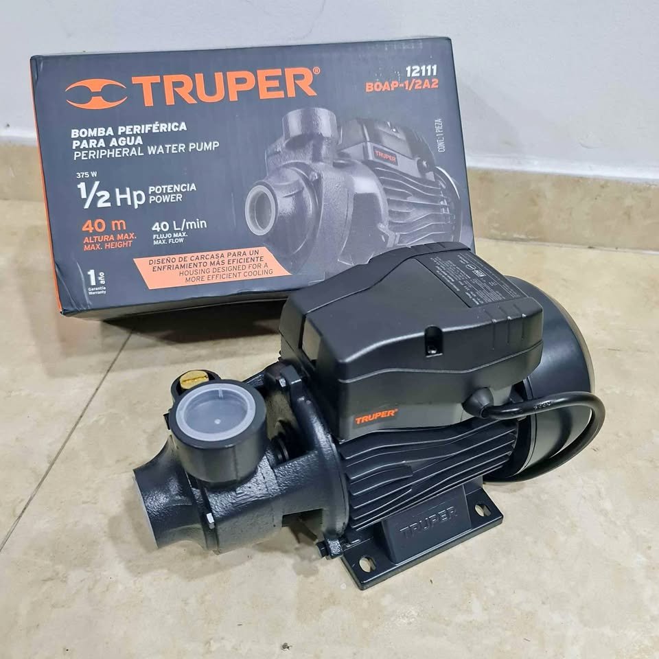 Electrobomba truper 1/2 hp
