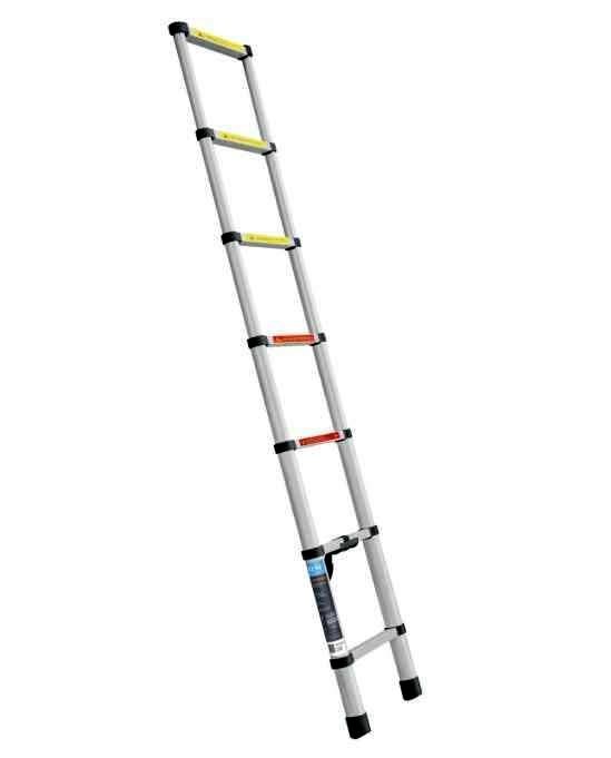 Escalera Telescópica Truper 13 peldaños 3.8 mts