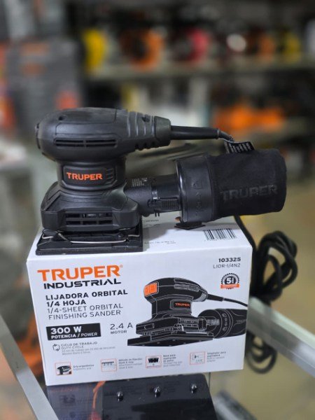 lijadora truper 1/4 industrial 300W