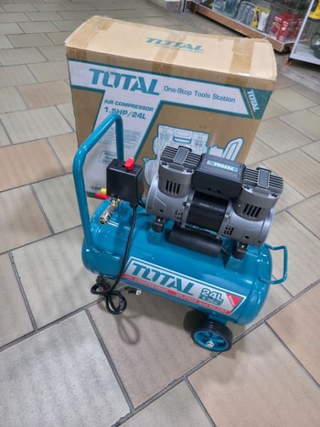 COMPRESOR SILENCIOSO TOTAL 24 LITROS 1.5 HP