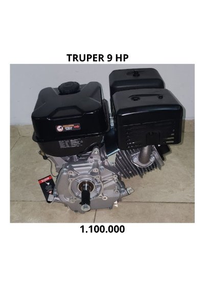 motor 4 tiempos a gasolina truper 9hp