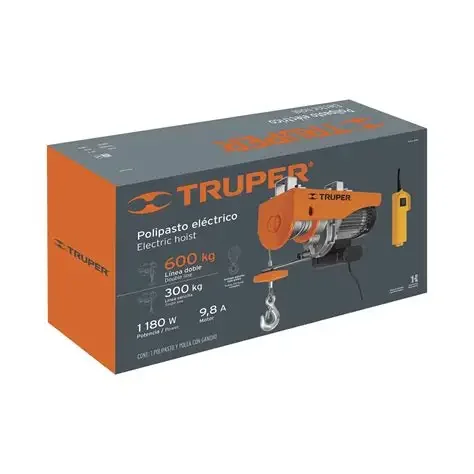 DIFERENCIAL ELECTRICO TRUPER 600KG