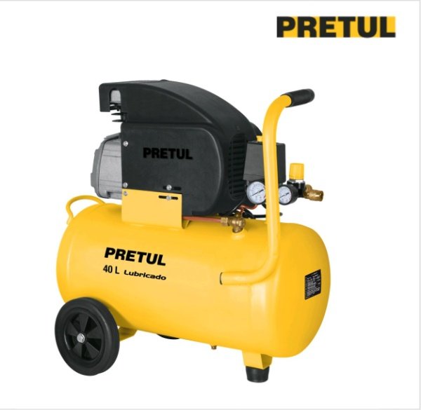compresor lubricado pretul 40 litros