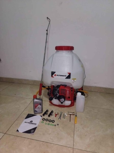 fumigadora de espalda a motor alterman 25 litros