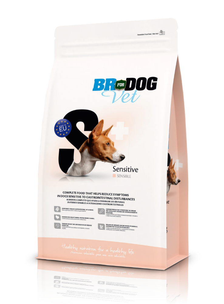 BR FOR DOG VET SENSITIVE X 500 GRS.