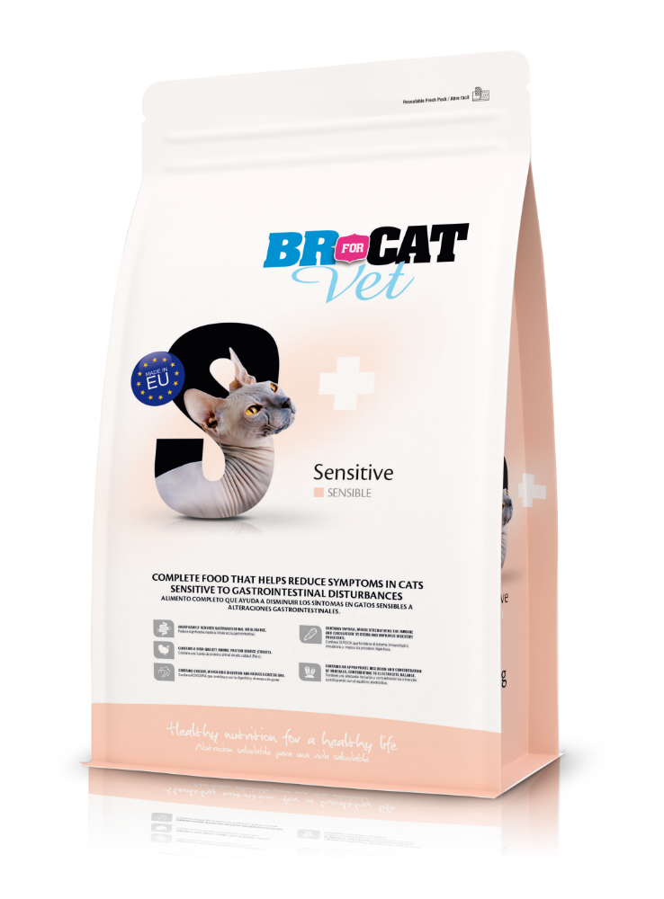 BR FOR CAT VET SENSITIVE X 3 KILOS.