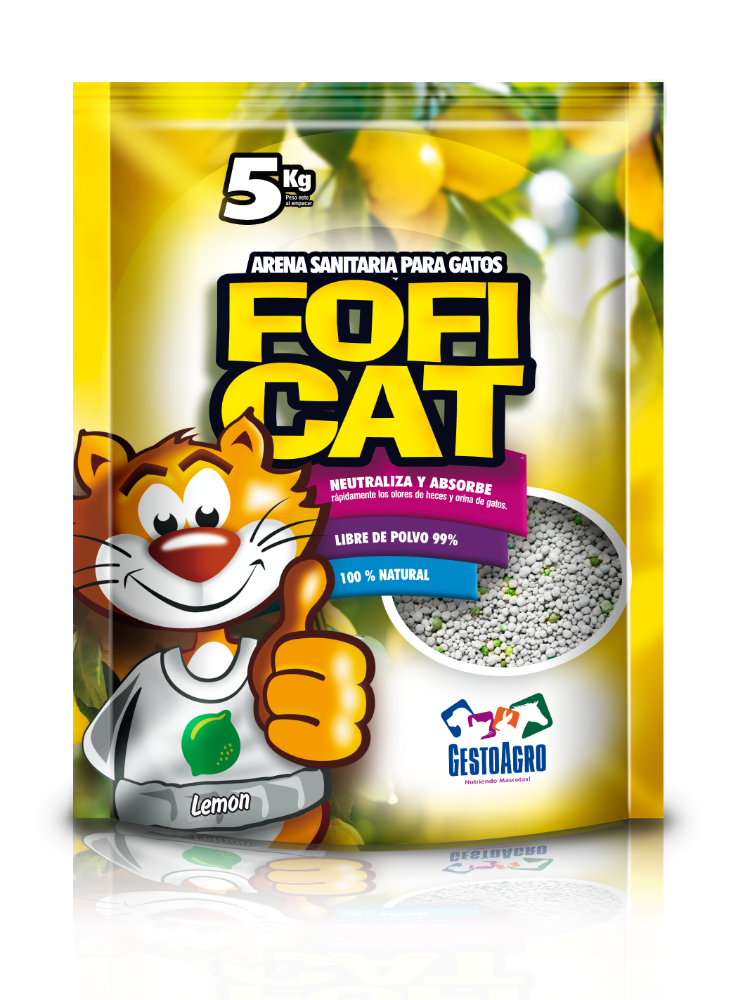 FOFICAT LIMON X 5 KILOS.