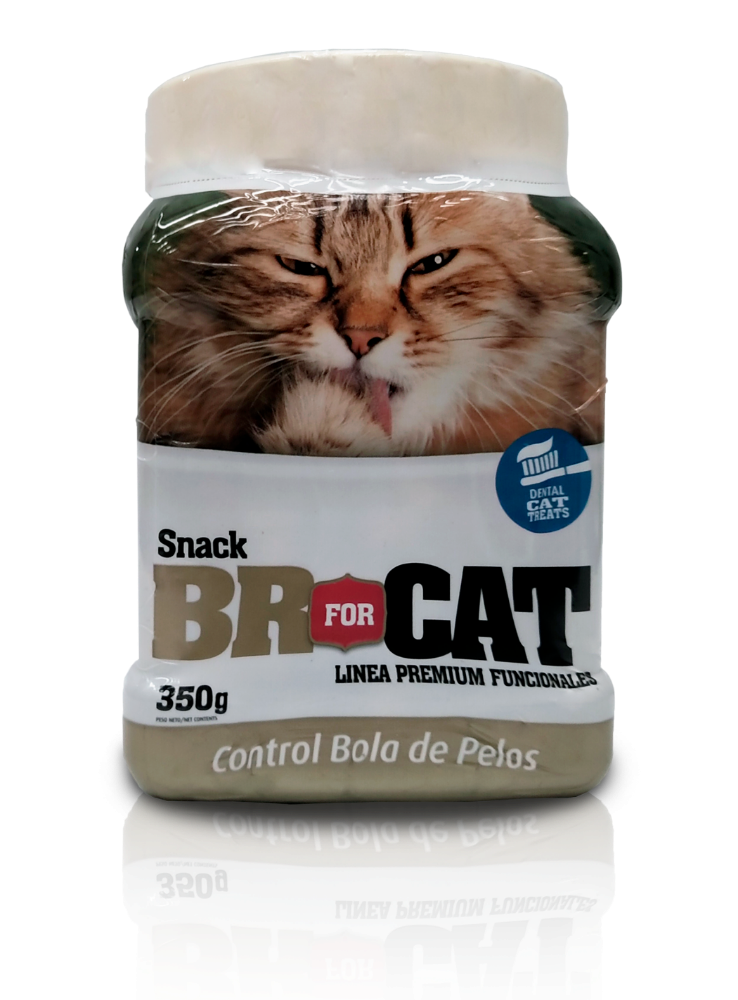 BR FOR CAT BOMBONERA BOLA DE PELO X 350 GRS.