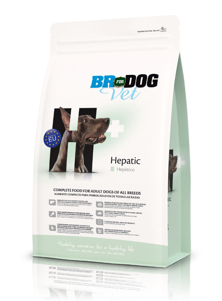 BR FOR DOG VET HEPATIC X 2 KILOS.