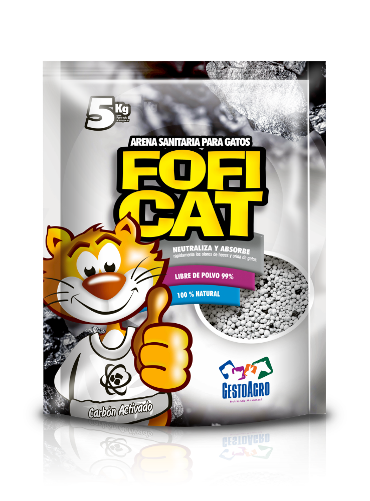 FOFICAT CARBON ACTIVADO X 5 KILOS.