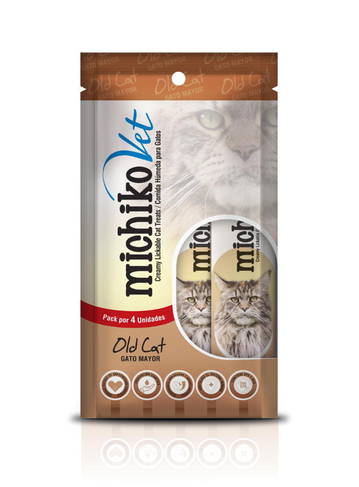 MICHICKO LINEA VET ADULTO MAYOR X 4 UNIDADES.
