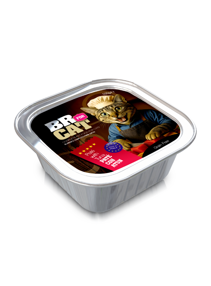 BR FOR CAT PATE CON ATUN X 100 GRS.