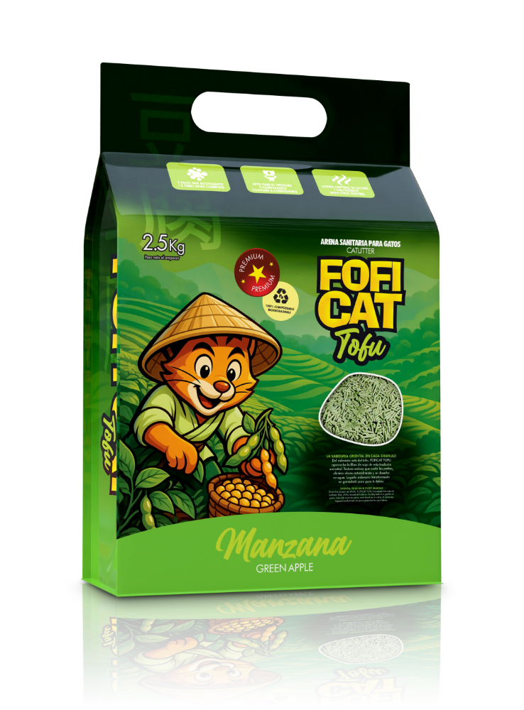 FOFICAT TOFU MANZANA X 2.5 KILOS.