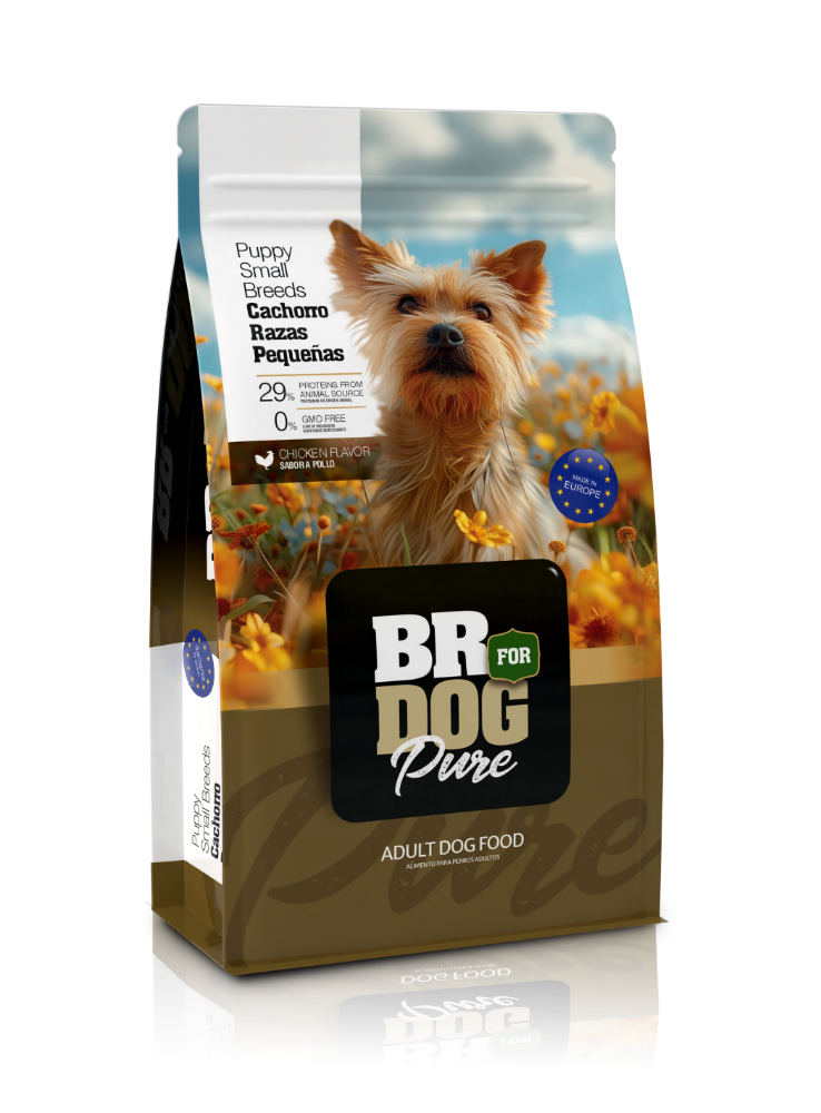 BR FOR DOG PURE CACHORROS RAZA PEQUEÑA X 1 KILO.