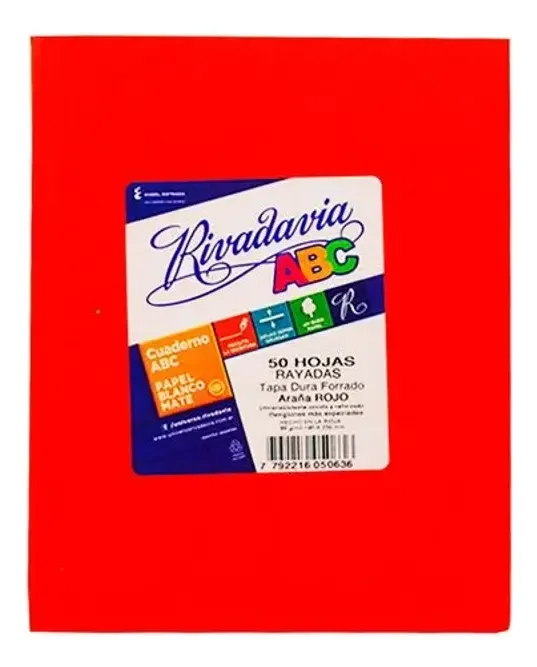 CUADERNO ABC RIVADAVIA X 50 HJS