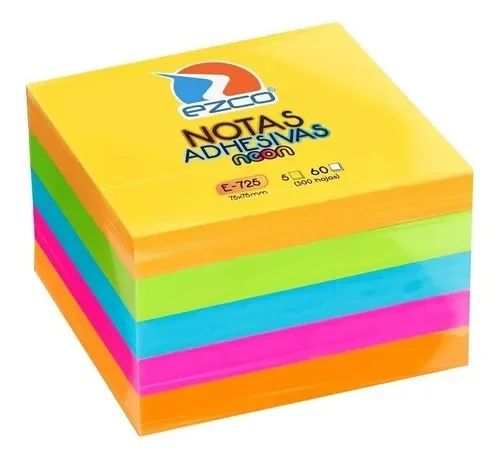 NOTAS ADHESIVAS FILGO NEON X300
