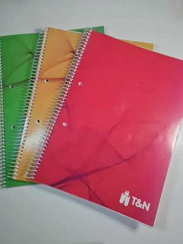 CUADERNILLO UNIVERSITARIO T&N 80HJS RAYADO X10 UNIDADES