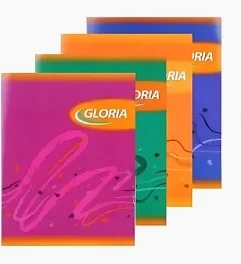 CUADERNO GLORIA TAPA FLEXIBLE X 24HJS RAYADAS