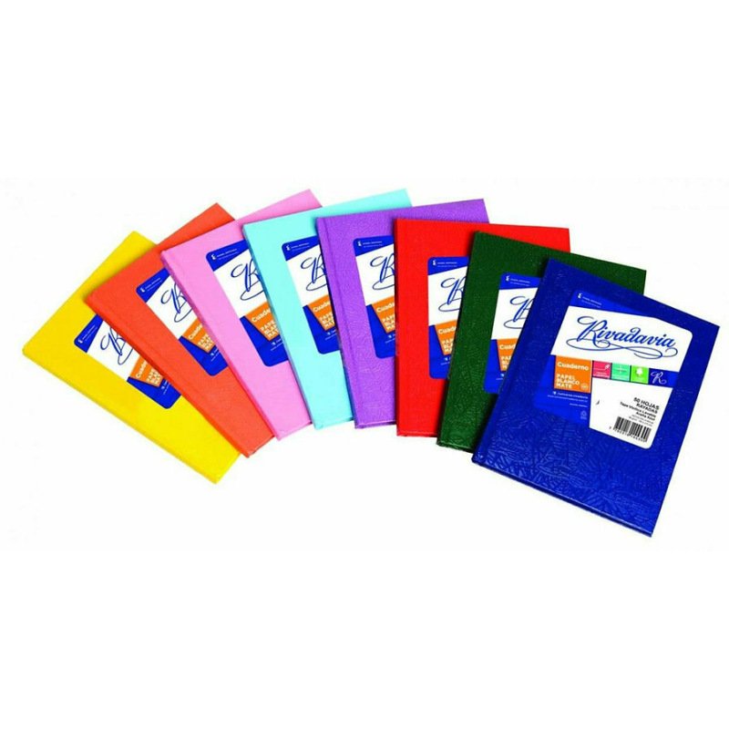 CUADERNO RIVADAVIA ABC X50 HJS RAYADA