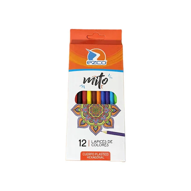 LAPICES DE COLORES EZCO X12 LARGO