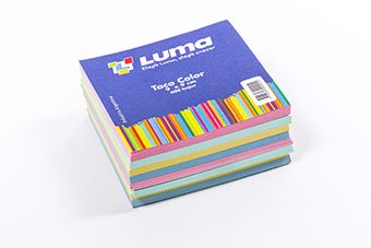 TACO NOTA LUMA MULTICOLOR X 400
