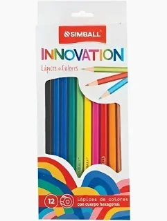 LAPICES COLOR SIMBALL X12 LARGO
