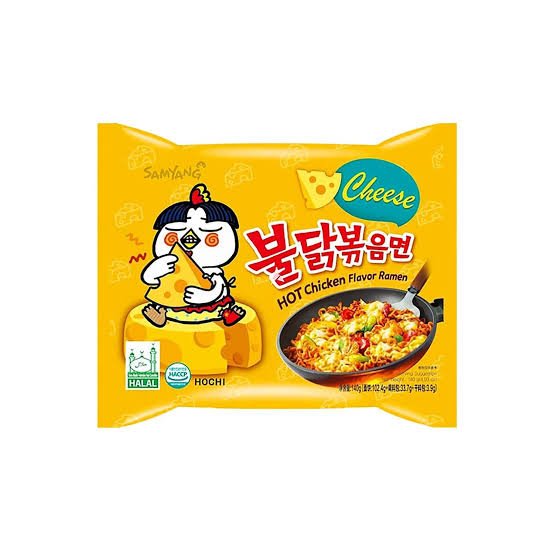 Samyang Hot Chicken Ramen Queso Picante 140 g