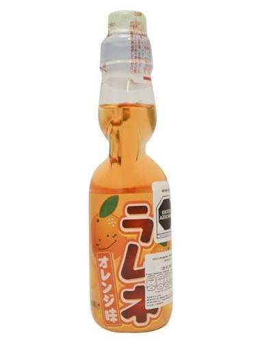 Hata Ramune sabor naranja 200 ml
