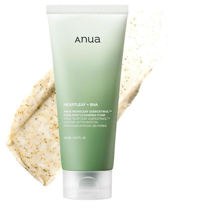 Anua Heartleaf Quercetinol Pore Deep Cleansing Foam 150 ml