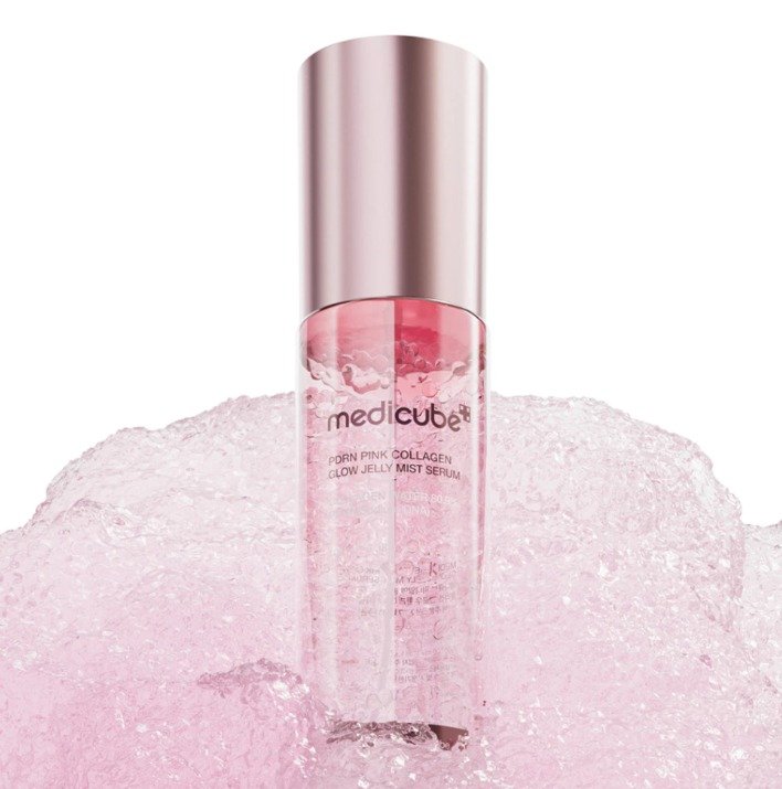 Medicube PDRN Pink Collagen Glow Jelly Mist Serum 100ml