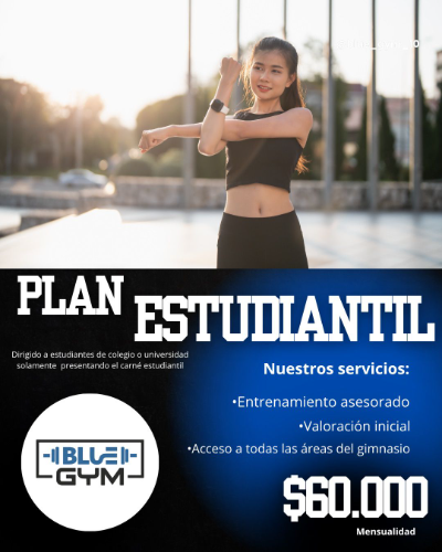 Plan Estudiantil Blue Gym