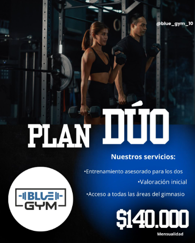 Plan Duo Blue Gym