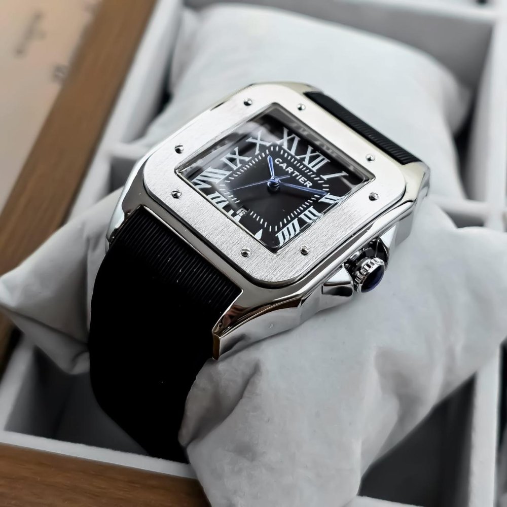 Cartier Santos hombre silicona