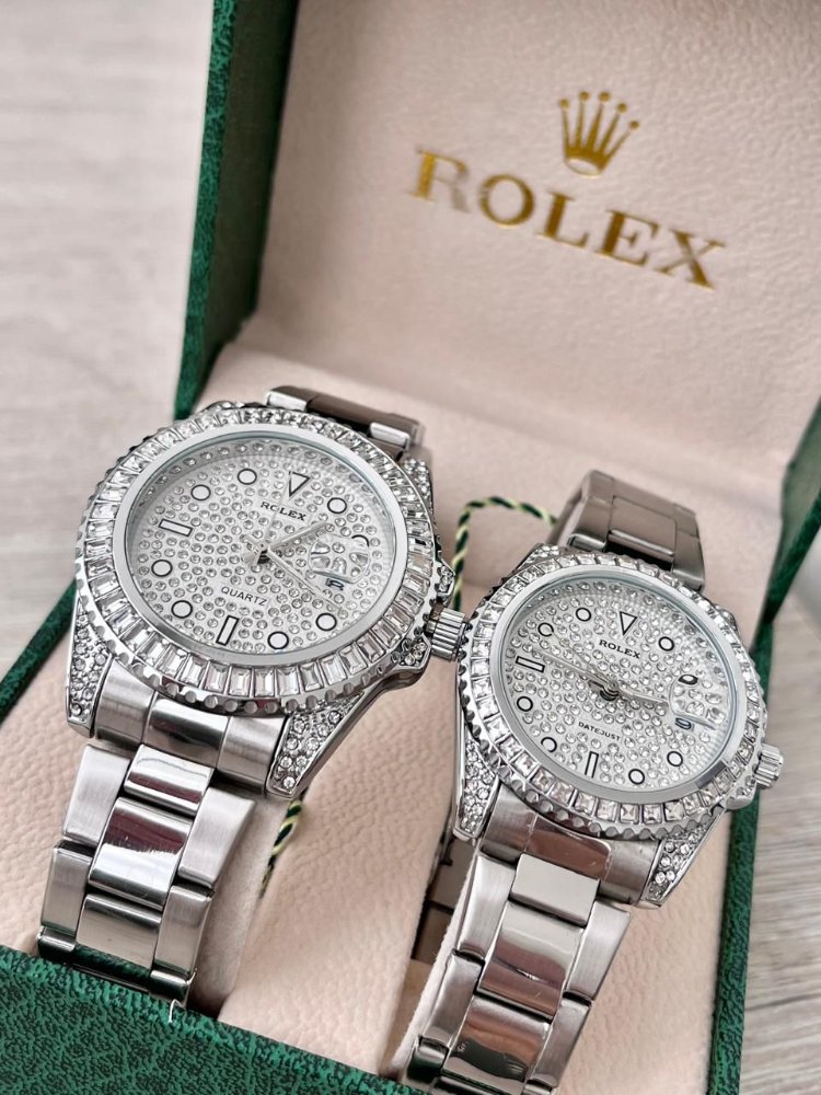 Relojes Cartier pareja piedras