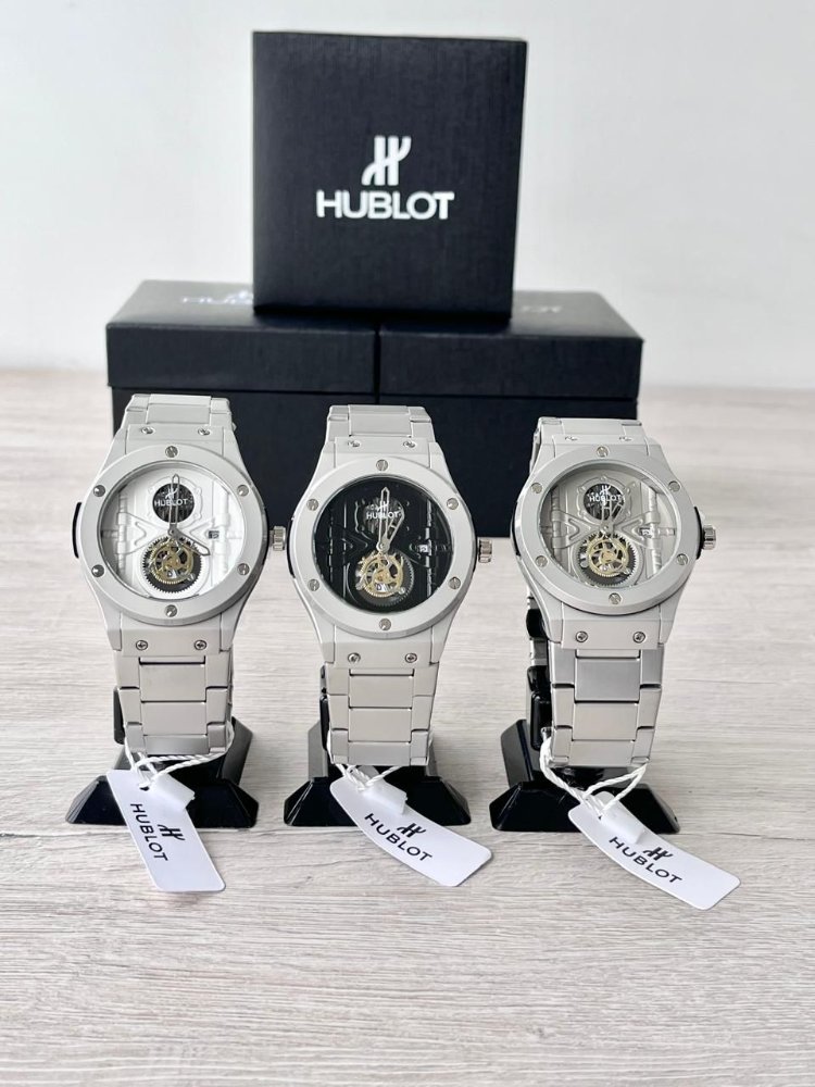Reloj Hublot tipo corazon abierto incluye caja