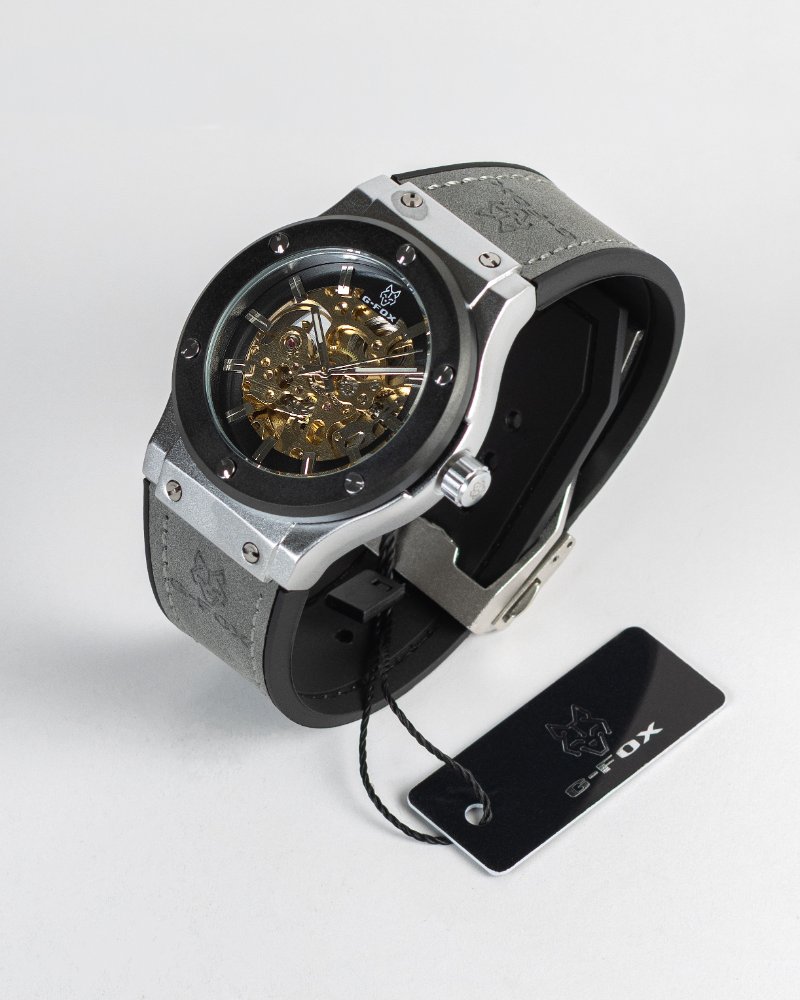 G-fox tipo Hublot automático gris