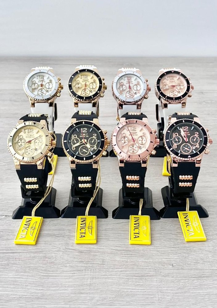 Reloj invicta dama funcional con caja