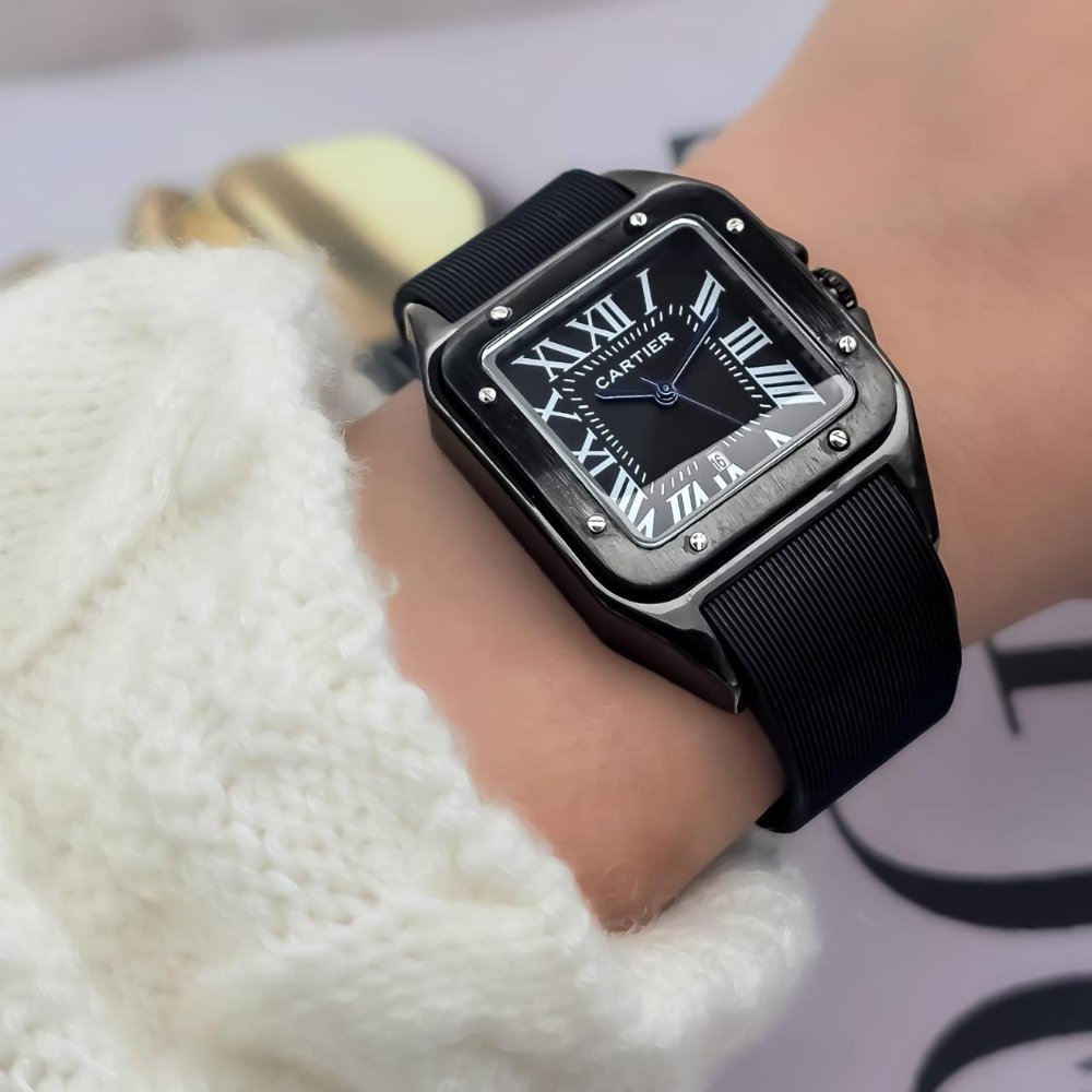 Cartier Santos dama silicona