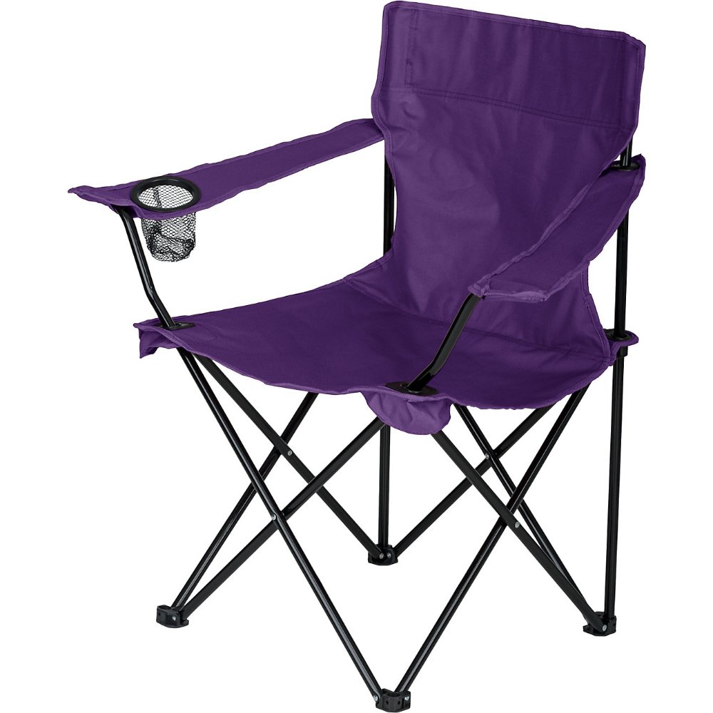 Silla plegable Morada