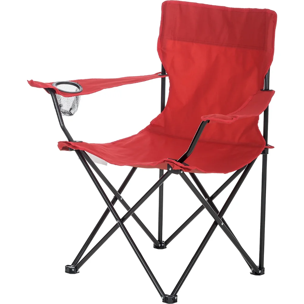 Silla plegable Roja