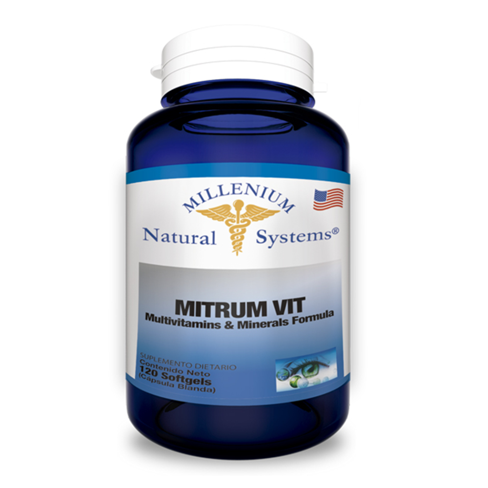 Mitrum Vit 120 softgels Multivitamínico NATURAL SYSTEMS