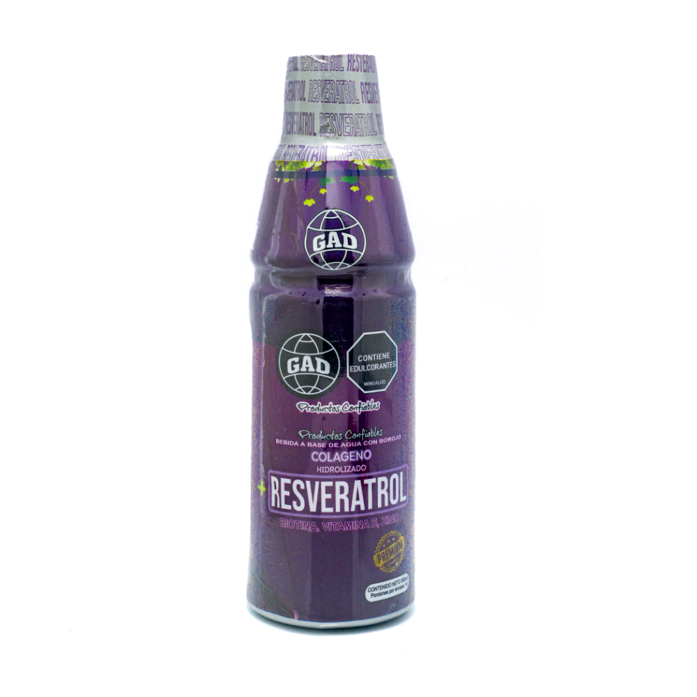 Colágeno hidrolizado + resveratrol 550ml. GAD