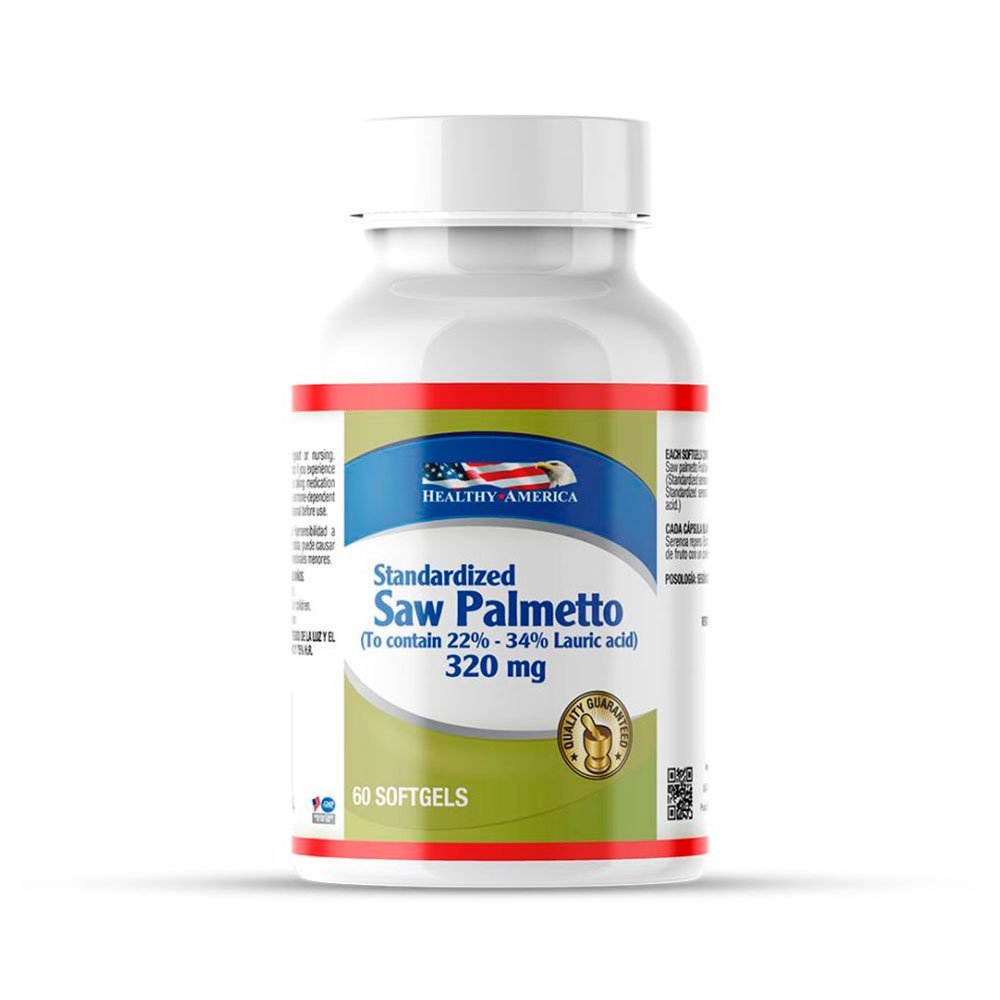 Saw Palmetto 320mg 60/Softgels  - Healthy America