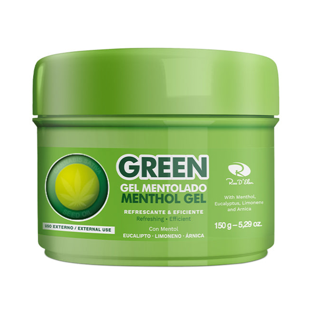 Gel Mentolado Green 150Gr. Ross D Elen